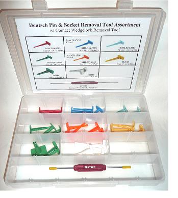 Deutsch Pin & Socket Removal Tool Assortment 1 Each - Click Image to Close